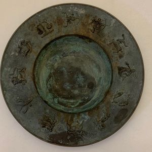 Art Deco Professor Fritz Nuss Low Bowl in Bronze